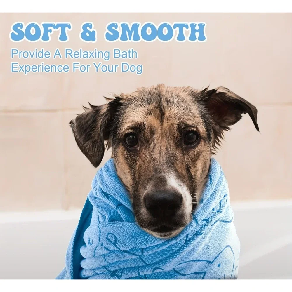 Quick Drying Super Absorbent Microfiber Pet Quick Drying XLARGE‎ Bath Towels 2pk
